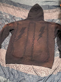 1 of 1 Custom Hand-Designed Hoodie - Premium Streetwear