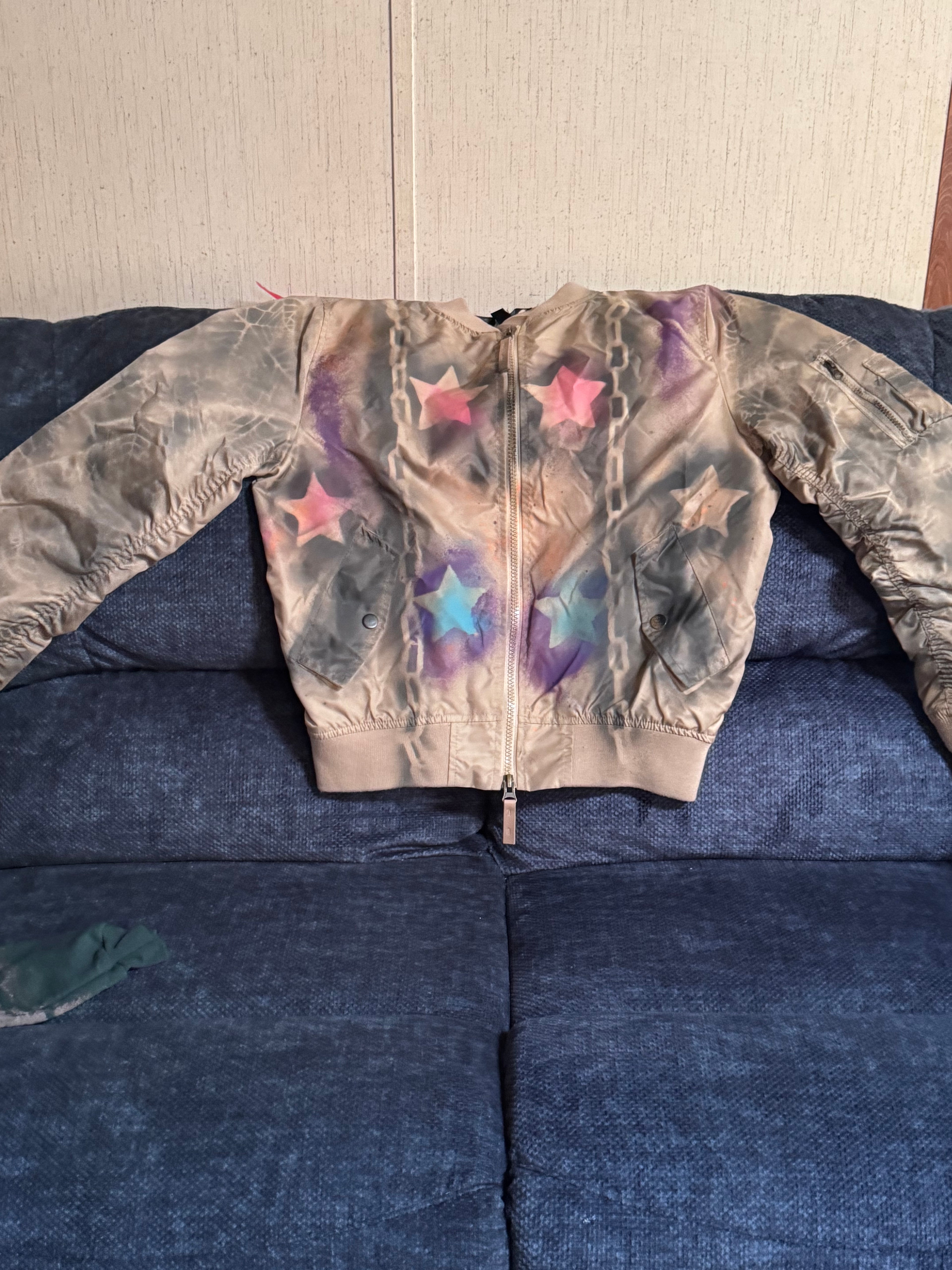 Just Success 1 of 1 Hand-Designed Custom Bomber Jacket