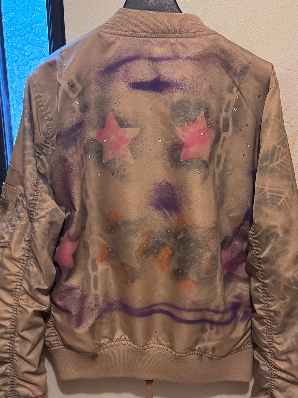 Just Success 1 of 1 Hand-Designed Custom Bomber Jacket